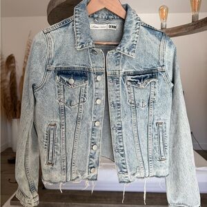 NWT Light Blue Denim Jean Jacket